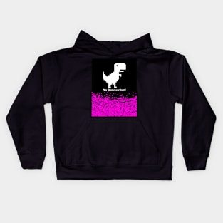 No connection pixel Kids Hoodie